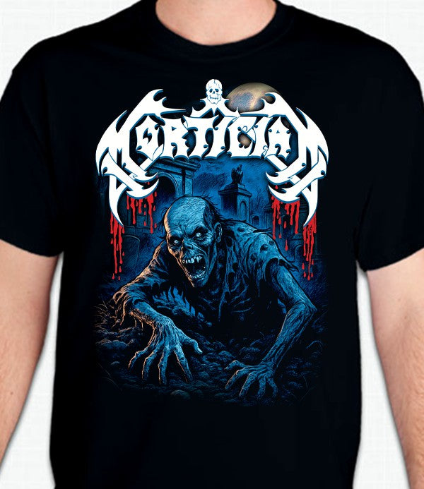 Mortician Blue Ghoul T-Shirt