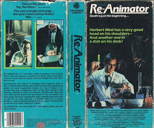 Reanimator VHS 3x3 Flag