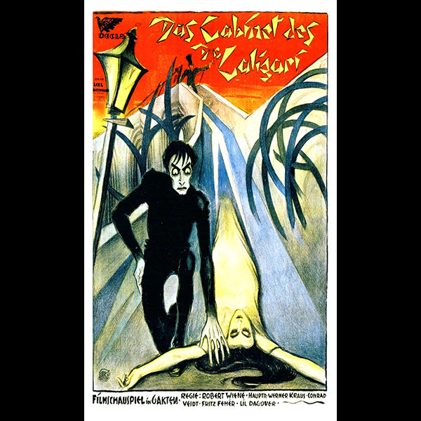 thumbnail image 2 of The Cabinet Of Dr. Caligari Movie Poster – 1920 Horror Classic – Reproduction Print 2 of 6