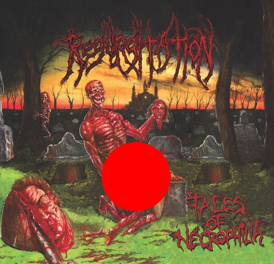 Tales of Necrophilia Splatter Vinyl