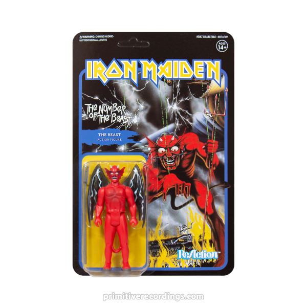 Iron Maiden Reaction Figure - The Number Of The Beast (Album Art)