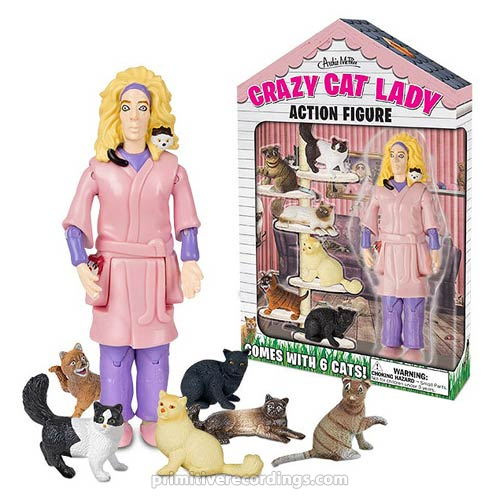 Crazy Cat Lady Version 2 Action Figure