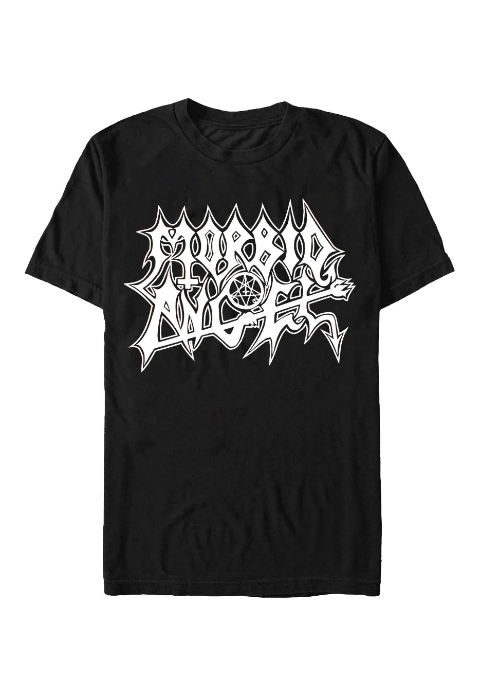 Morbid Angel White Logo T-Shirt