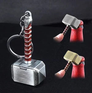 Thor's Hammer Bottle Cap Opener Keychain
