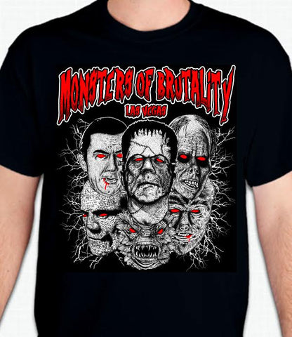 Monsters of Brutality 2022 Screen Printed T-Shirt