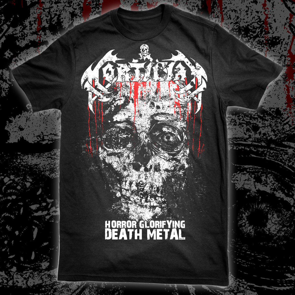 Horror Glorifying Death Metal Polish Import T-Shirt
