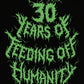 2 Sided Malignancy Logo Pot Leaf T-Shirt