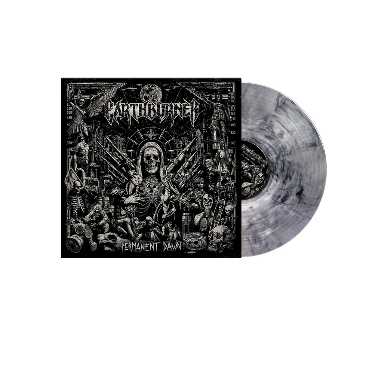 Permanent Dawn - 12 Inch Smoked Cadaver Vinyl Record US retail version