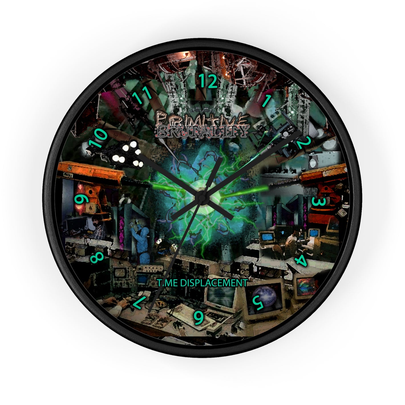 Time Displacement Wall Clock