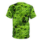 Pot Leaf AOP Cut & Sew Tee