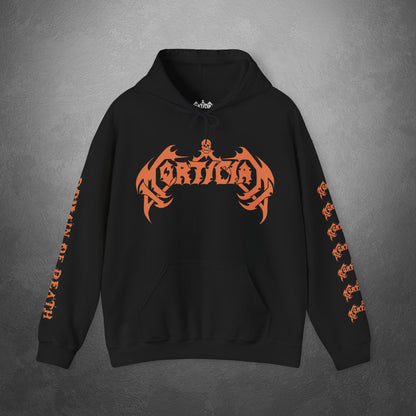 Domain of Death Hooded Sweatshirt w Printed Sleeves