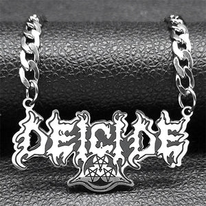 Deicide Logo Necklace