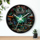 Time Displacement Wall Clock