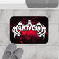 Mortician Logo Splatter Bath Mat