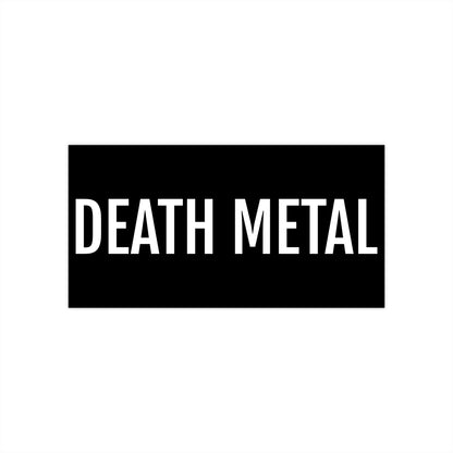 DEATH METAL Bumper Stickers