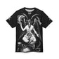 Baphomet Sigl Back Print Pentagram Sleeves AOP Cut & Sew Tee