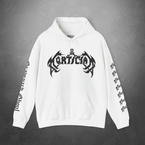 Graveyard Ghoul Hooded Sweatshirt w Printed Sleeves