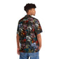 Mortician Albums Collage Men's Hawaiian Shirt (AOP)