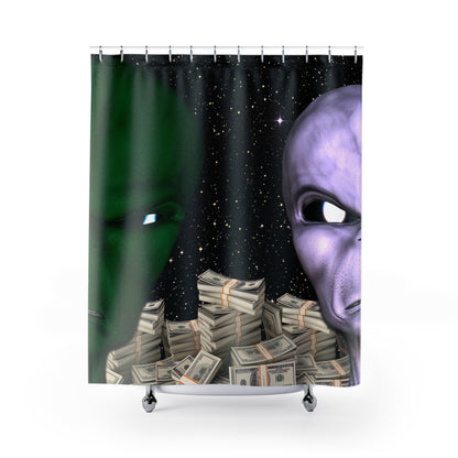 Blatant Money Grab Aliens Shower Curtains