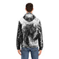 Old Drippy by Dahmer Art Full-Zip Hoodie (AOP)