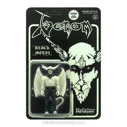 Venom (Glow In The Dark) ReAction Figure - Black Metal