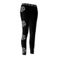 White Pentagram Women's Casual Leggings