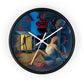 Chainsaw Dismemberment Wall Clock