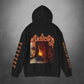 Domain of Death Hooded Sweatshirt w Printed Sleeves