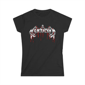 Mortician Chrome Logo Women's Softstyle Tee