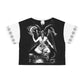 Baphomet Design AOP Crop Tee