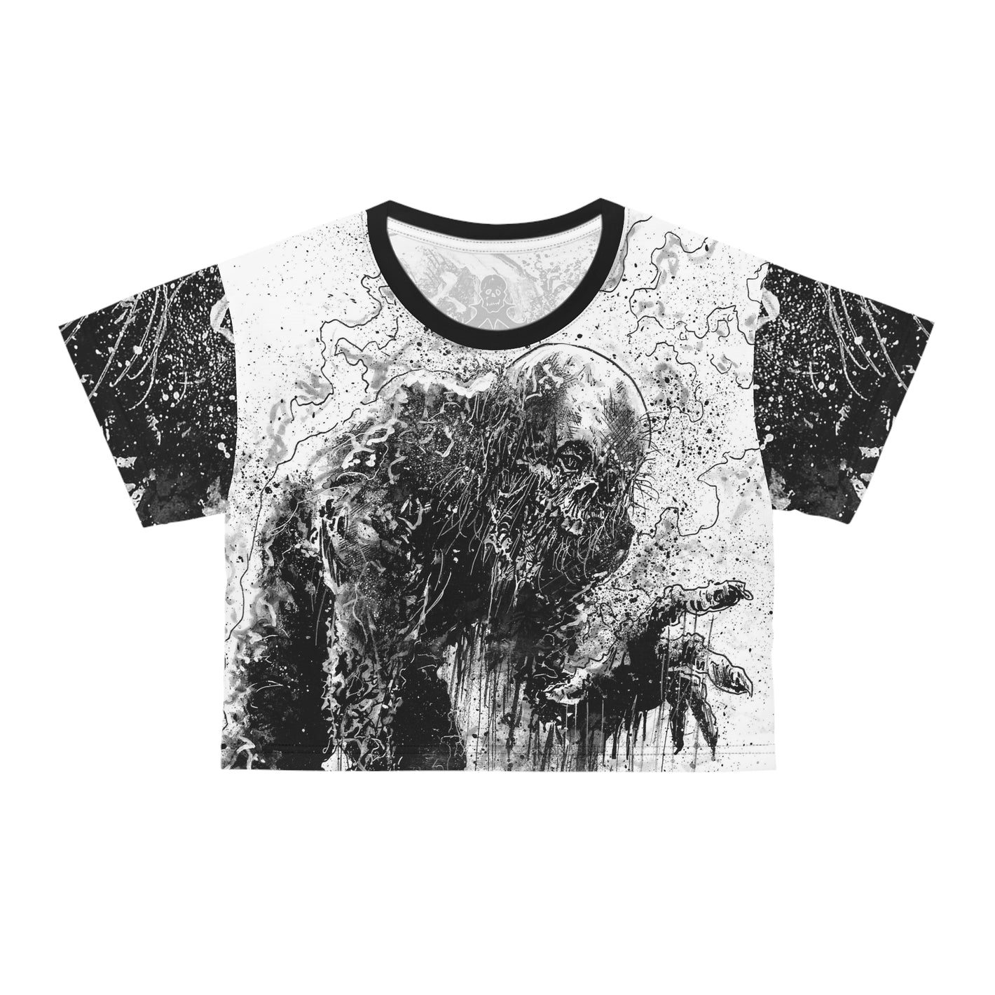 Old Drippy by Dahmer Art AOP Crop Tee