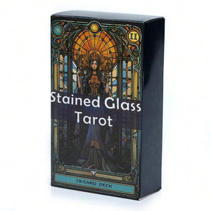 Stained Glass Tarot Card Set