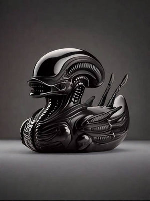 Alien Duck Figurine Statue