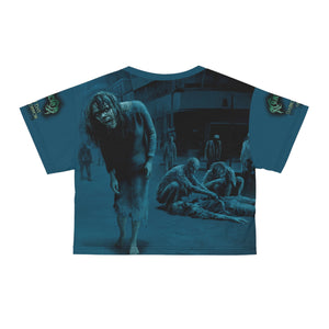 Darkest Day of Horror AOP Crop Tee