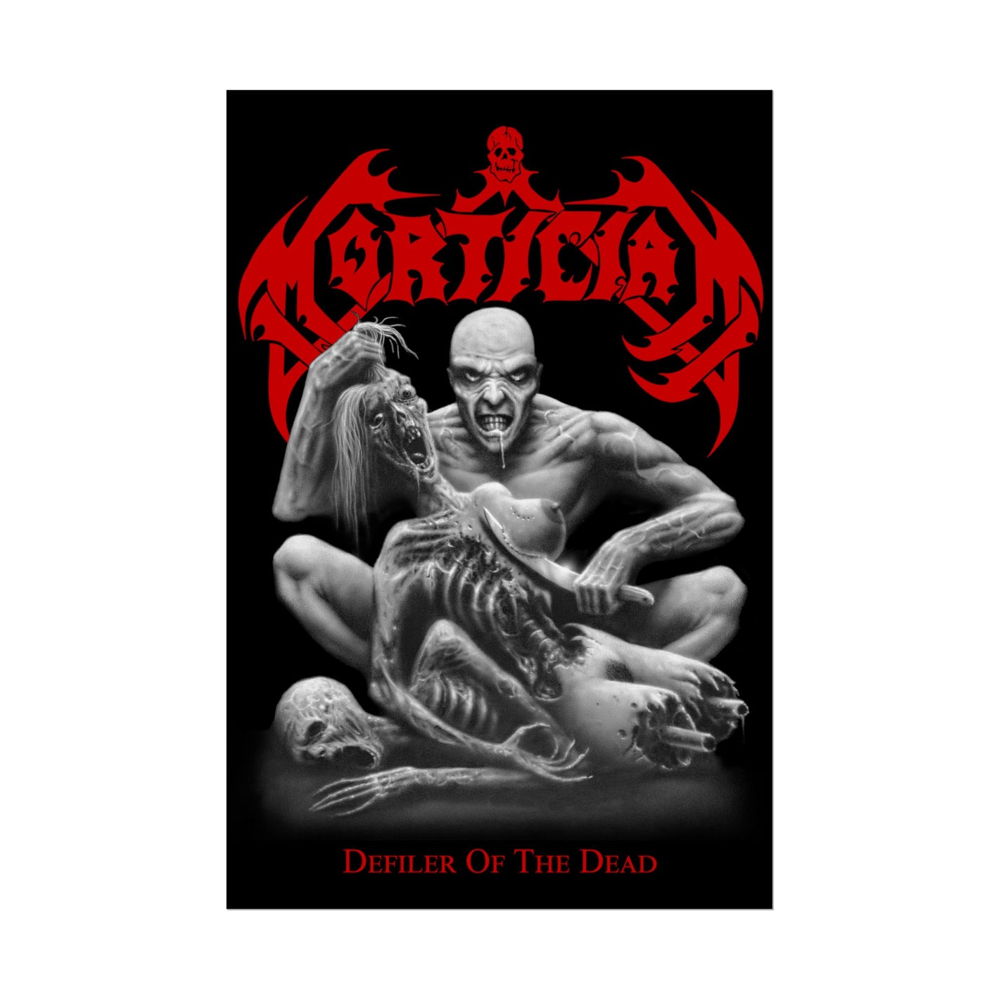 Mortician - Defiler of the Dead 24x36 Semi-Gloss Poster