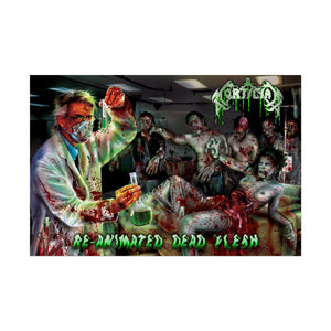 Mortician - Reanimated Dead Flesh 24x36 Semi-Gloss Poster