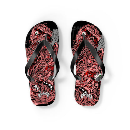 Worms by Zornow Flip Flops