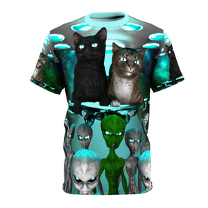 Alien Cat Lords AOP Cut & Sew Tee