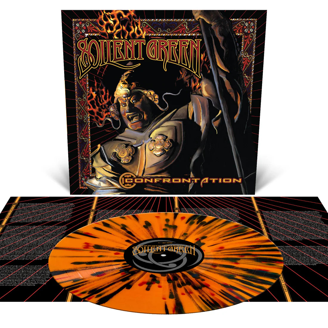 Confrontation - 12 Inch Vinyl Orange Krush with Splatter