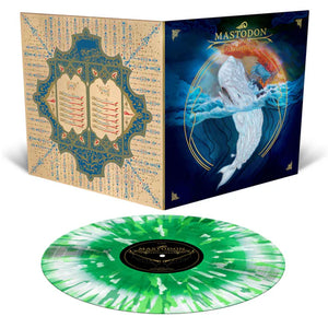 Leviathan (Deluxe 20th Anniversary Edition) Emerald Green and White Merge with Neon Green Vinyl Record