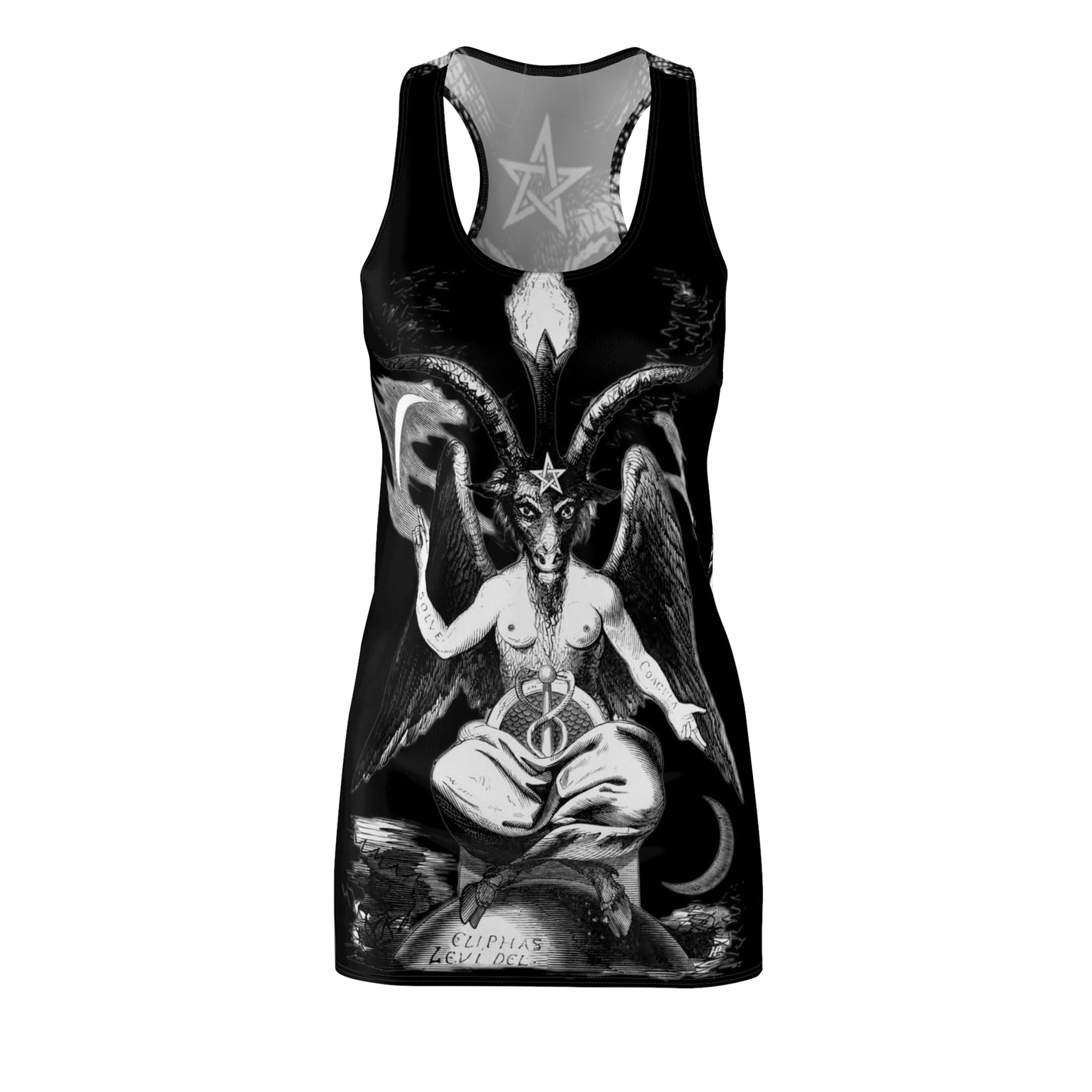 Baphomet Women's Cut & Sew Racerback Dress