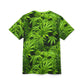 Pot Leaf AOP Cut & Sew Tee