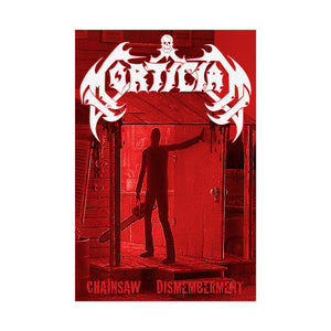 Mortician - Chainsaw Doorway 24x36 Semi-Gloss Poster