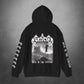 House by the Cemetery Hooded Sweatshirt w Printed Sleeves