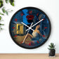 Chainsaw Dismemberment Wall Clock