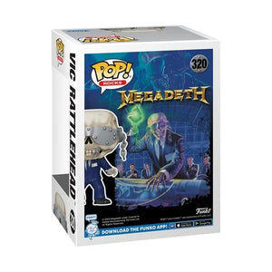 Megadeth Vic Rattlehead Pop! Vinyl Figure