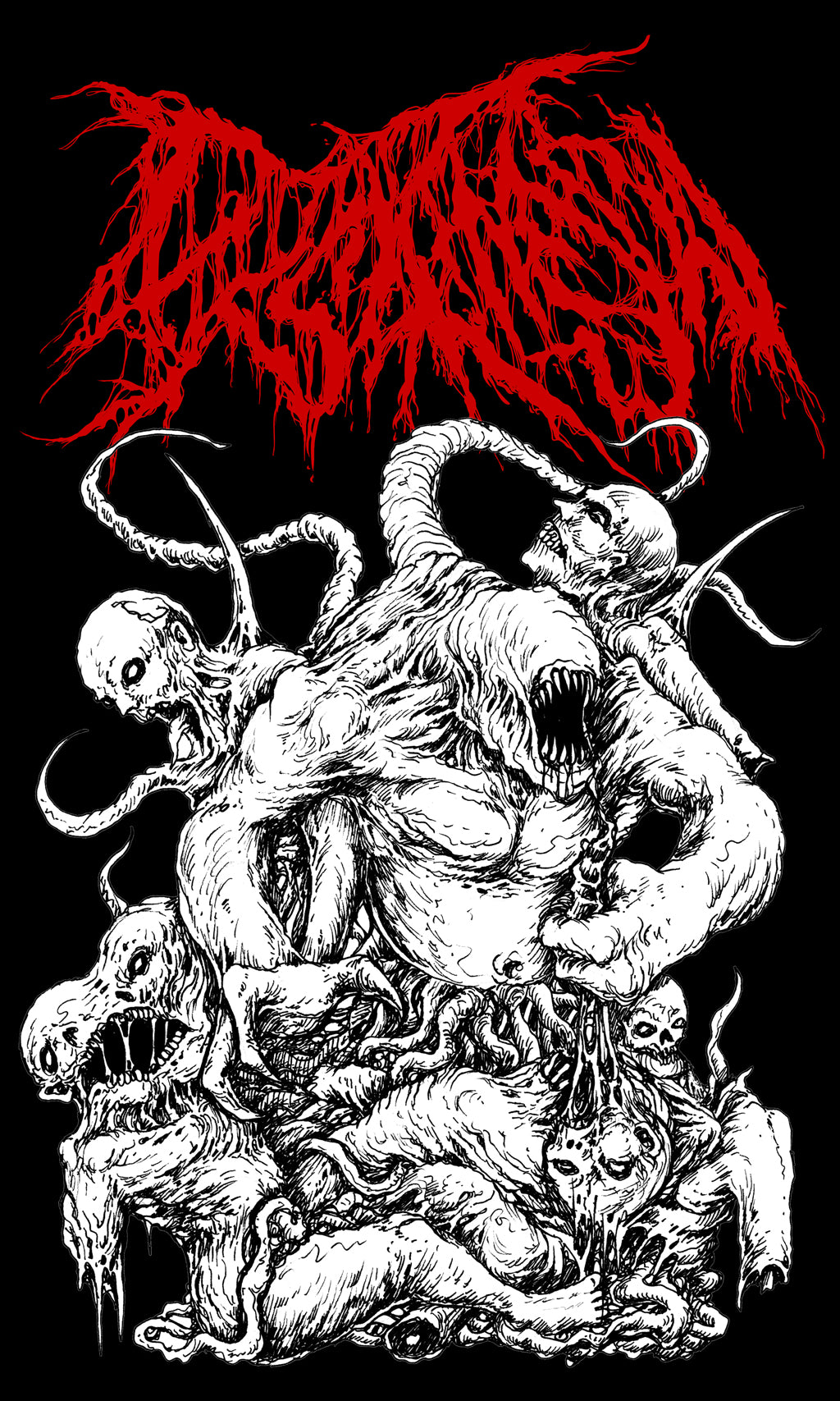 Pileworm Design 3x5 Foot Flag