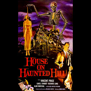 House Haunted Hill 1958 Movie 3x5 Flag