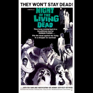 Night of the Living Dead 1968 C Style 3x5 Movie Flag