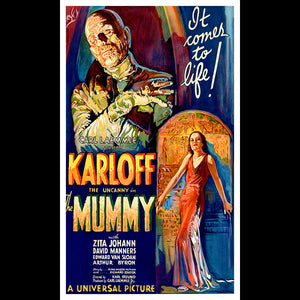 The Mummy Karloff 1932 Movie 3x5 Flag